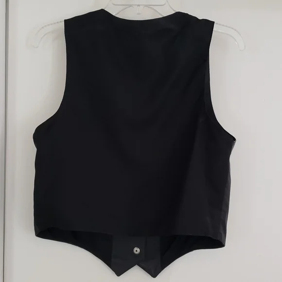 Wilson Black Leather Vest for Women - Picture 3 of 6